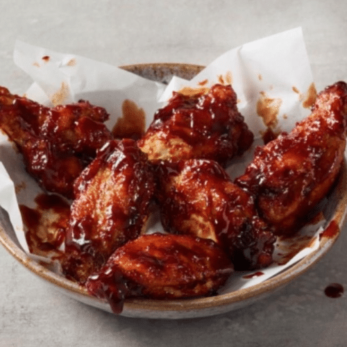 Virginia Chicken Wings mit Pommes