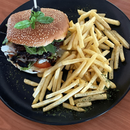 Italienischer Burger