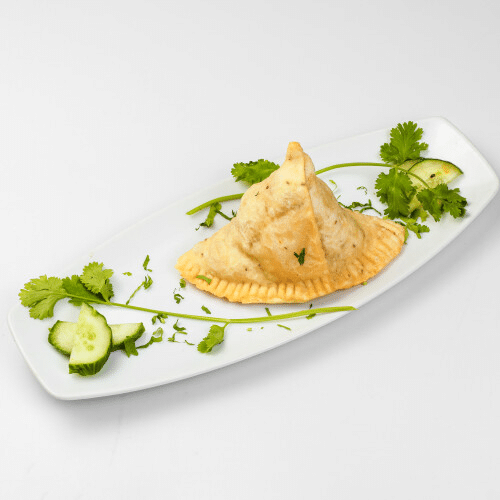 2stk. Samosas (gefüllte Teigtaschen)