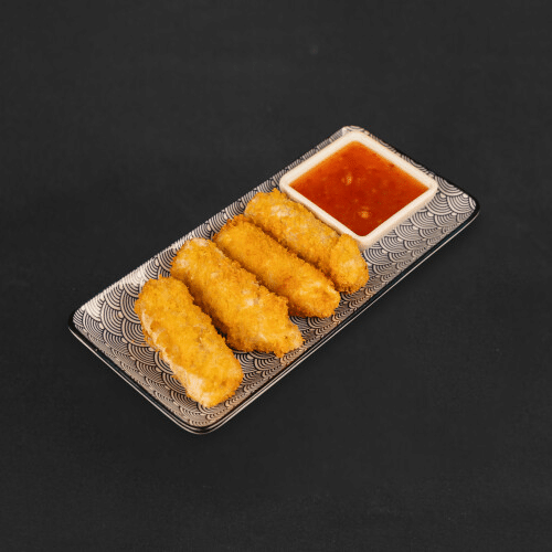 Frühlingsrollen (4 Stück) mit Hühnerfleisch