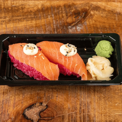 Pink Sake Nigiri
