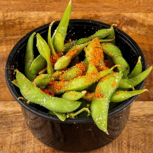 Salty Spicy Edamame