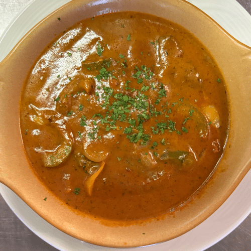 Gebratene Rinderleber Kafteros