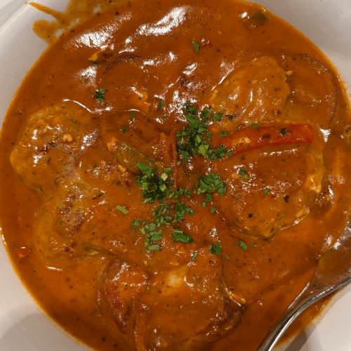 Gebratene Schweinemedaillons Kafteros