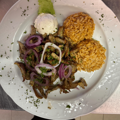 Gyros mit Tzatziki