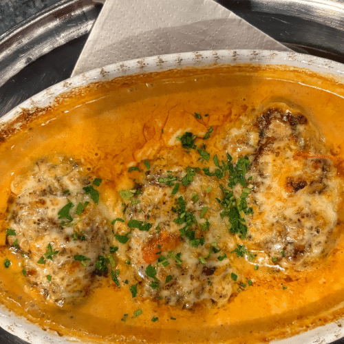 Souzoukakia überbacken