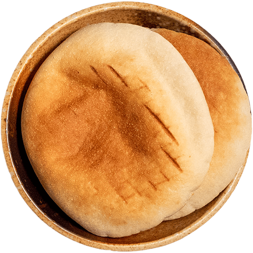 Fladenbrot (2 Stück, vegan)