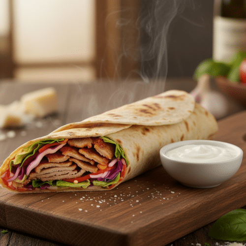 Dürüm mit Falafel