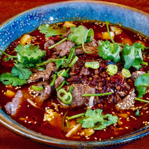 Shui Zhu Niu Rou (sehr scharf)