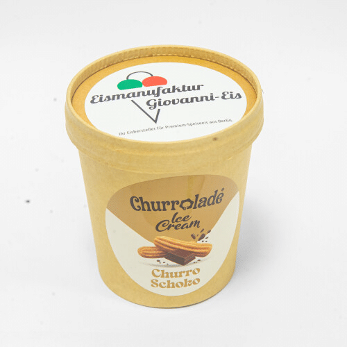 Churro Schoko Familieneisbecher 480ml ( 7x Eiskugeln)