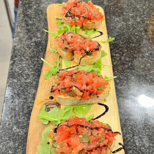 4 Stück Bruschetta