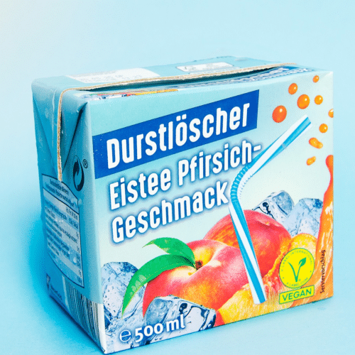 Durstlöscher Eistee Pfirsich Geschmack 0,5 l