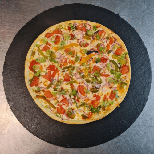 Olafs Flammkuchen vegetarisch mittel (26cm)