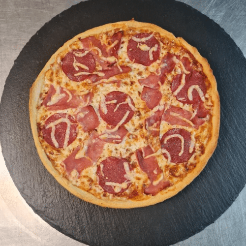 Pizza- Bolognese Salami, Schinken
