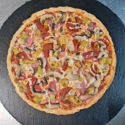 Pizza Diavolo (scharf)