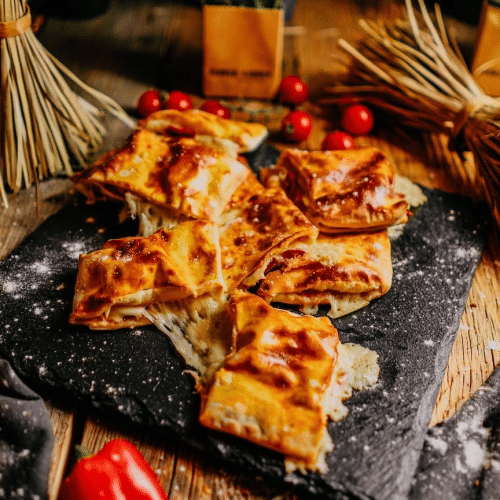 Cheesy Pizzabrötchen