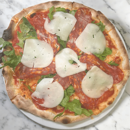 Pizza Ciccubrigliu scharf