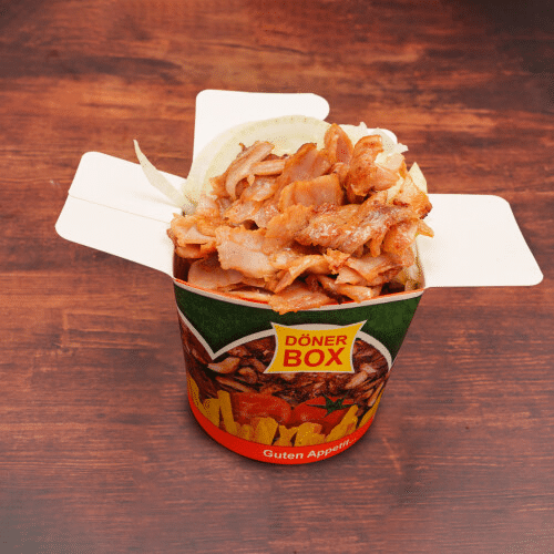 Dönerbox mit Pommes
