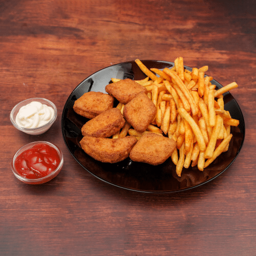 Nuggets mit Pommes
