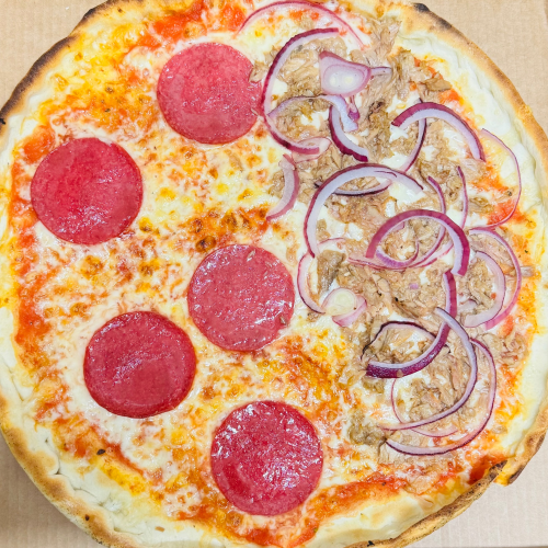 Halb Salami Halb Tonno 32cm