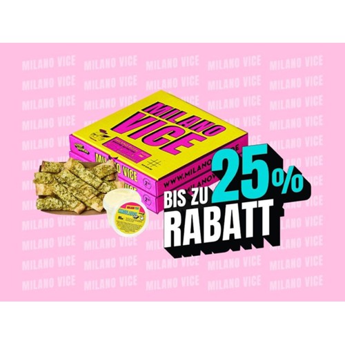 Ultimate Combo für 2 (2 Pizzen + Dip + Beilage)