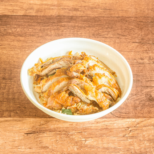 Gebratener Reis mit gerösteter Ente