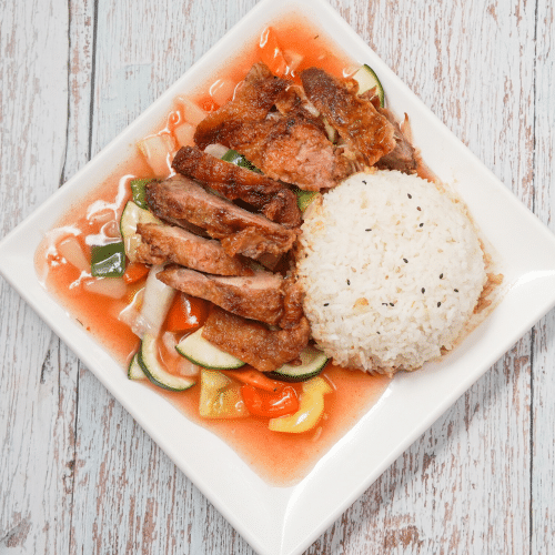 Knusprige Ente Süß-Sauer