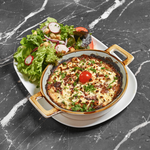 Rote Beete Kartoffelgratin