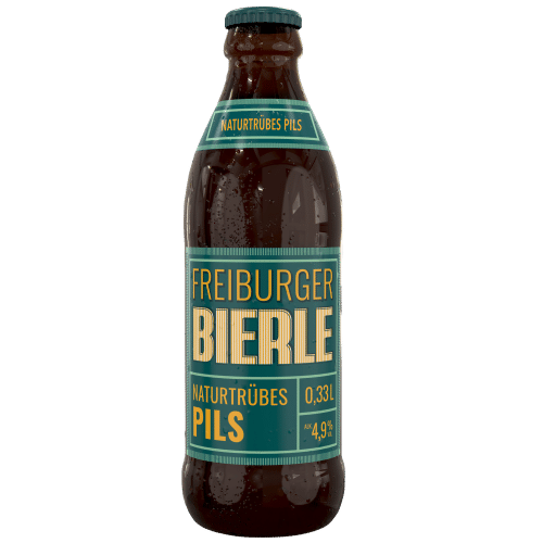 Freiburger Bierle Naturtrübes Pils 0,33l (MEHRWEG)