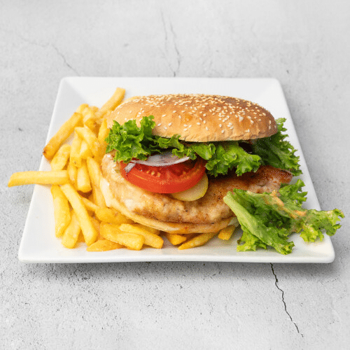 XXL Cordon-Bleu-Burger