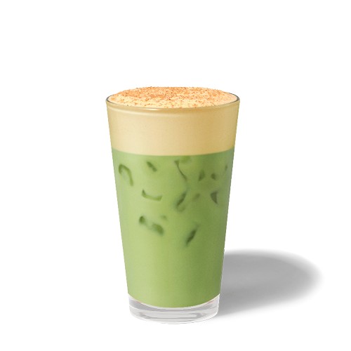 Iced Pumpkin Spice Matcha Latte