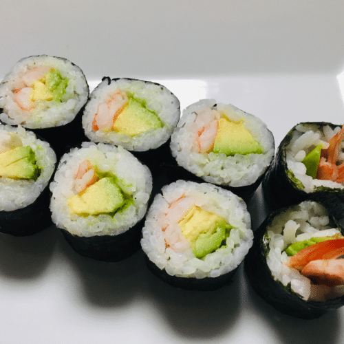 Garnelen Avocado Maki