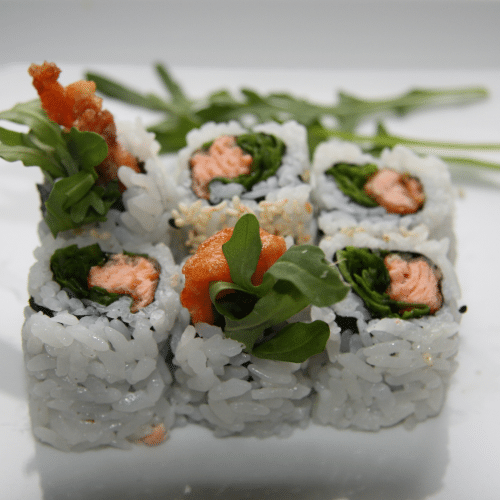 Frittiert Lachs Rucola,Philadelphia