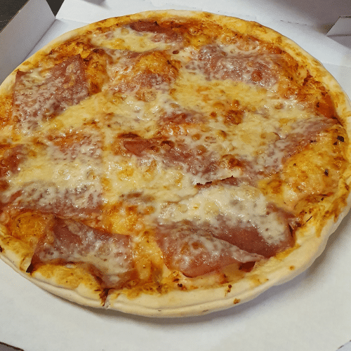 Pizza Rindersalami