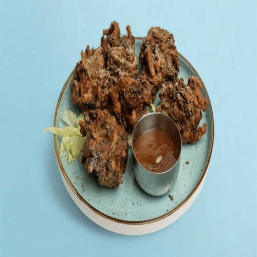 Onion Bhaji (vegan)