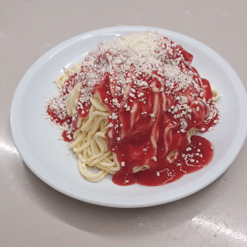 Spaghetti Eis