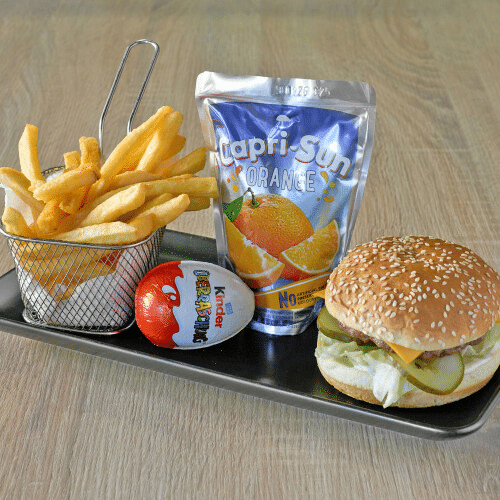 Kids Cheeseburger Menü