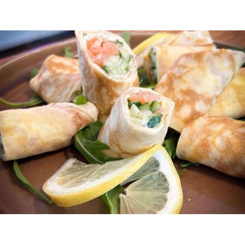 Lachs Blinis
