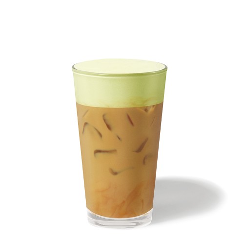 Iced Pistachio Flavour Latte