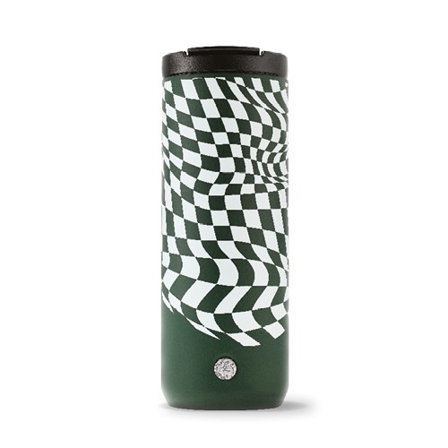 Tumbler Grid Green