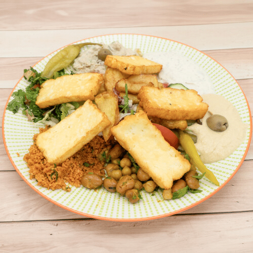 Halloumi-Teller