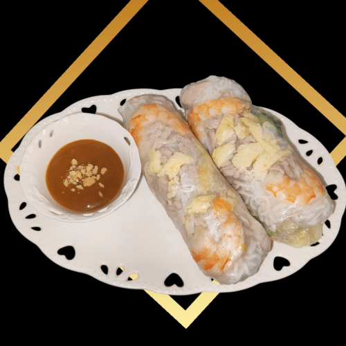 B-30 Gỏi Cuốn mit Schweinefleisch und Garnelen
