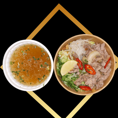 Miến bò Rinder-Glasnudelnsuppe