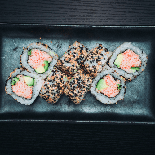 California Roll mit Sesam