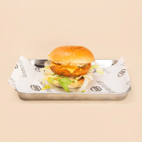 Gemüse Cheese Burger