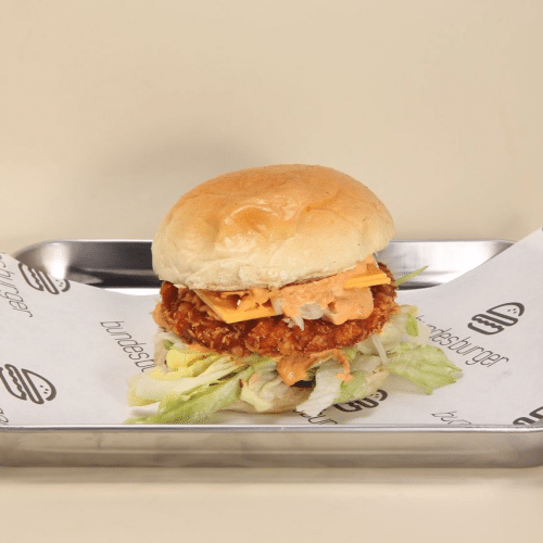 Crispy Cheeseburger