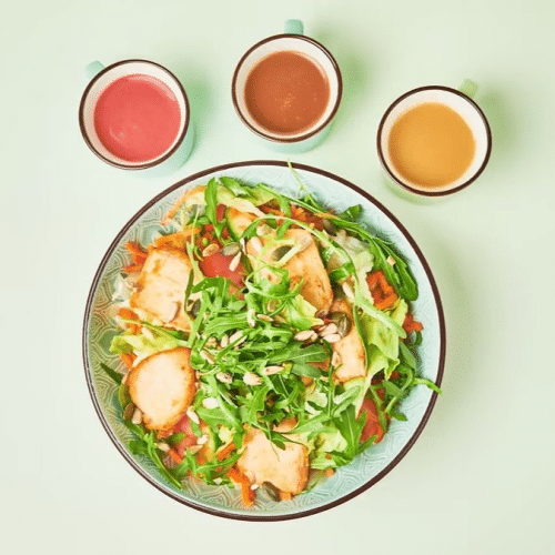 Hähnchenbrust Salat