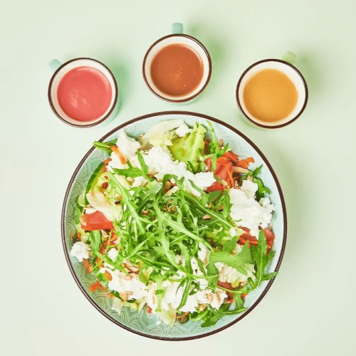 Salat Griechischer Art mit Cremo-Käse