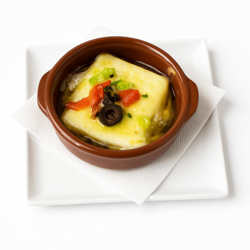 Schafskäse im Ofen gebacken