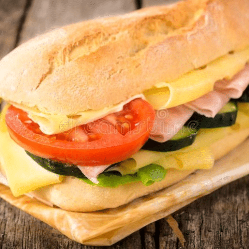 Baguette Salami-Prosciutto